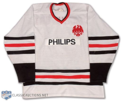 Vasiliu 1980s Frankfurt German League Game-Worn Jersey