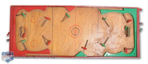 Vintage Munro Wooden Tabletop Hockey Game