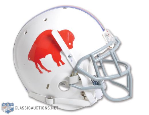 Drayton Florences 2010 Buffalo Bills Game-Worn Throwback Helmet with LOA