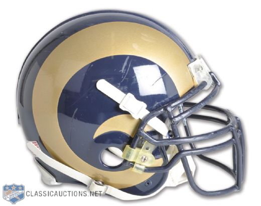 David Voboras Late-2000s St. Louis Rams Game-Worn Helmet