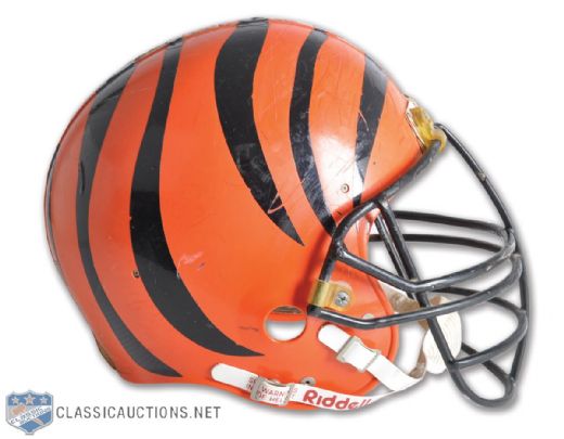 Cincinnati Bengals Mid-1980s Game-Worn Helmet