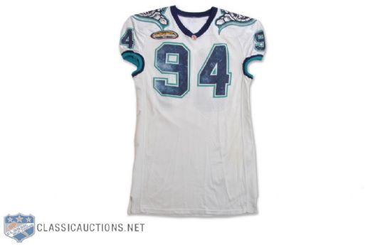 Toddrick McIntoshs 1998 Toronto Argonauts Autographed Game-Worn Jersey