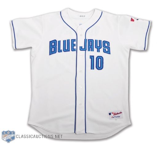 Vernon Wells 2003 Toronto Blue Jays Game-Worn Jersey with Team COA