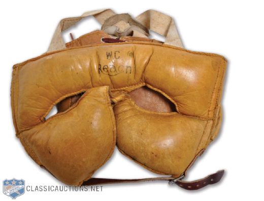 Vintage Reach Boxing Leather Head Guard / Helmet