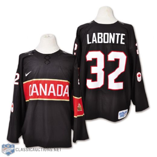 Charline Labontes 2014 Olympics Team Canada Game-Worn Jersey with Hockey Canada LOA