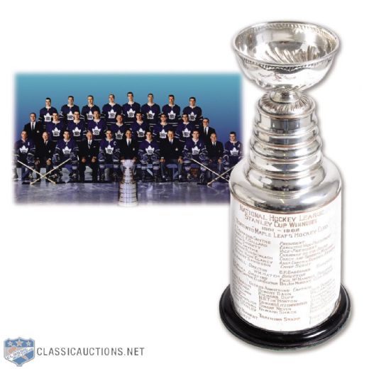 Larry Hillmans 1961-62 Toronto Maple Leafs Stanley Cup Championship Trophy (12 3/4")