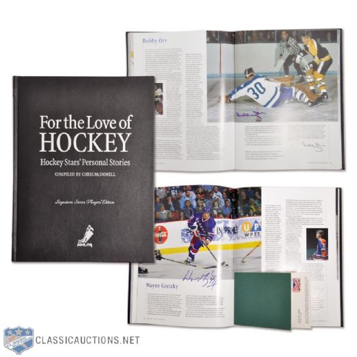 Harry Howells "For the Love of Hockey" Players Edition Signature Series Book