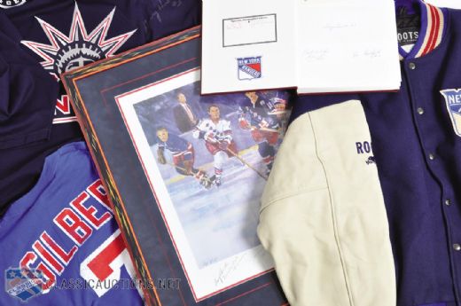 Harry Howells New York Rangers Autograph and Memorabilia Collection of 26