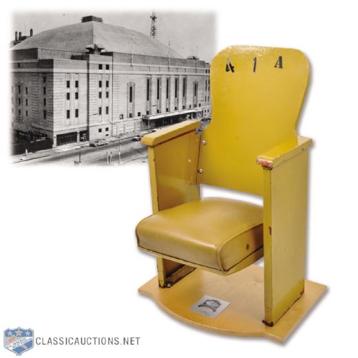 Maple Leaf Gardens Gold Single Seat