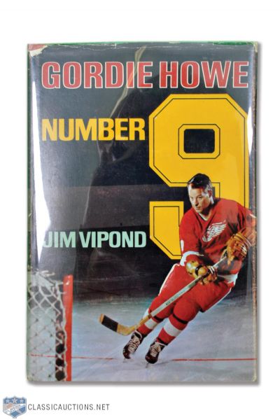Gordie Howe #9 Hardcover Book Signed by Howe, Hewitt, Imlach and Others