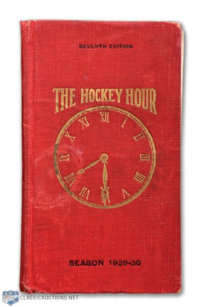 1929-30 "The Hockey Hour" Hockey Guide