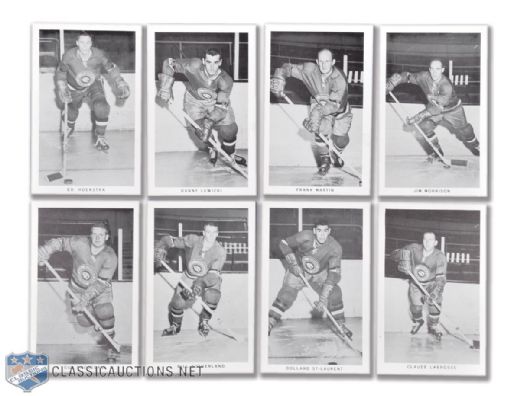 1962-63, 1963-64 Quebec Aces and 1972-73 Quebec Nordiques Postcard Sets