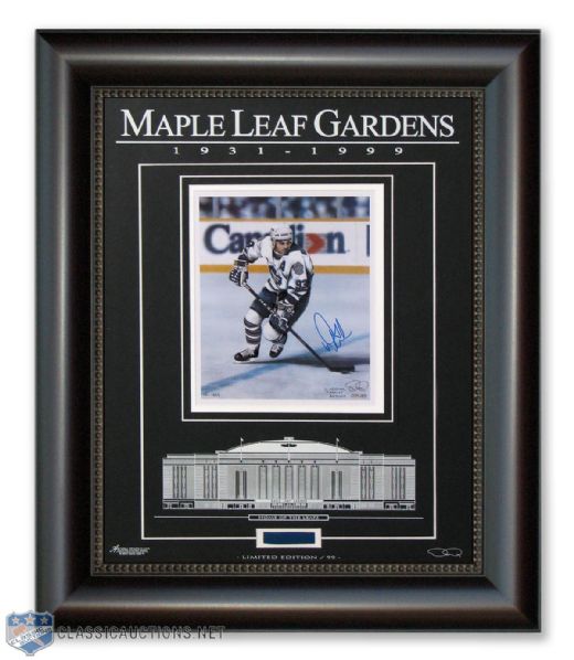 Doug Gilmour Limited-Edition Signed Print by Daniel Parry - Original Artist Retouch (18" x 22")