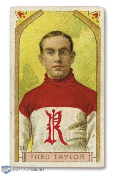 1911-12 Imperial Tobacco C55 #20 HOFer Fred "Cyclone" Taylor