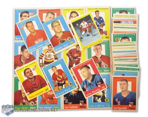 1959-60 Topps Complete 66-Card Set