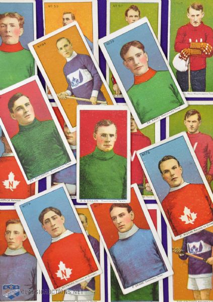 1910-11 Imperial Tobacco C60 Lacrosse Collection of 39