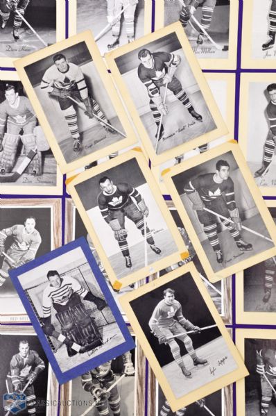 Toronto Maple Leafs Bee Hive Group 1-3 (1934-67) Hockey Photo Collection of 200