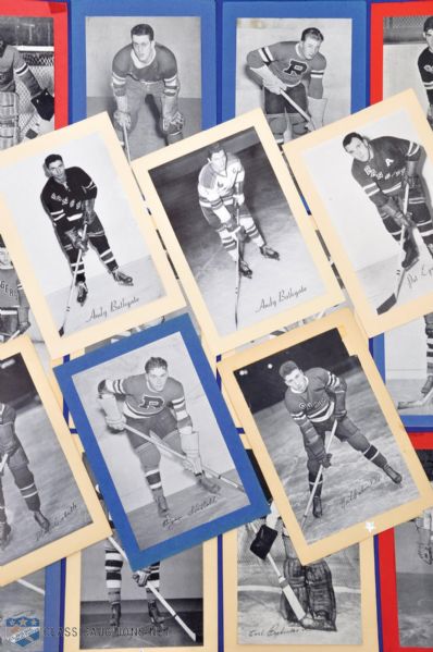 New York Rangers Bee Hive Group 1-2 (1934-64) Hockey Photo Collection of 136