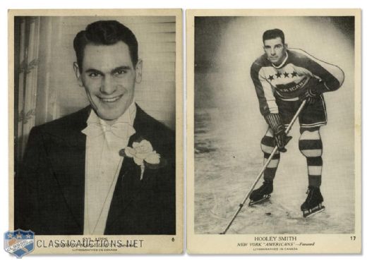 1939-40 and 1940-41 O-Pee-Chee Collection of 6 with Apps and Jackson