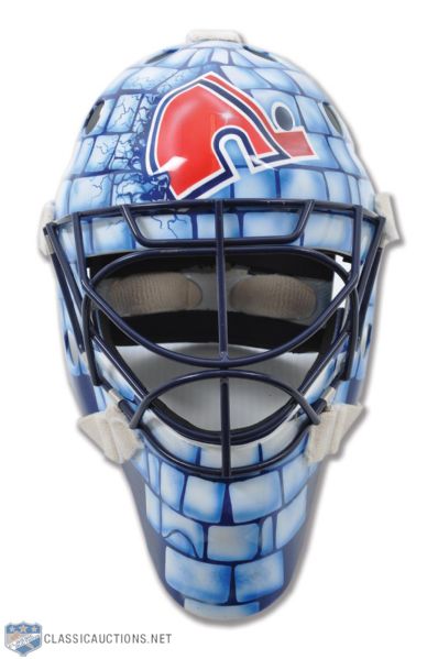 Stephane Fiset Quebec Nordiques Full Size Fiberglass Replica Mask