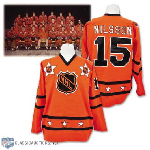 Kent Nilssons 1981 NHL All-Star Game Campbell Conference Game-Worn Jersey