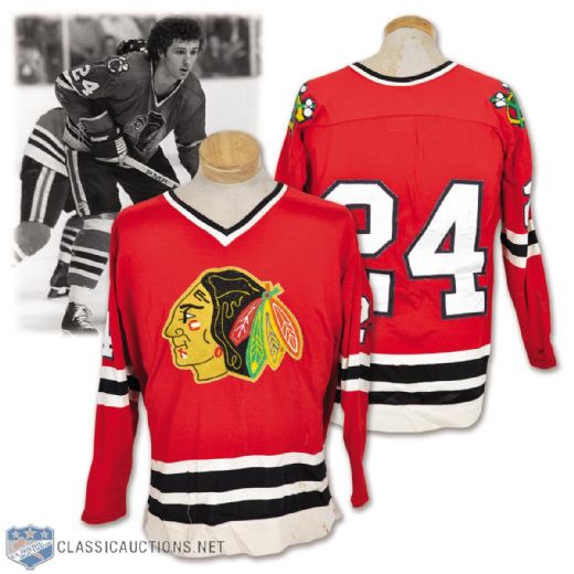 Chicago Black Hawks 1978-79 Game-Worn Jersey Attributed to Doug Wilson