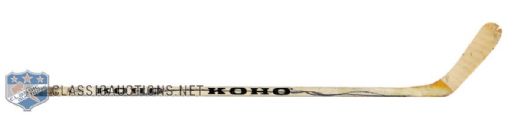 Phil Housleys 1980s Buffalo Sabres Game-Used Koho Stick