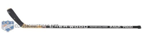 Chris Chelios 1990s Chicago Black Hawks Game-Used Sher-Wood Stick