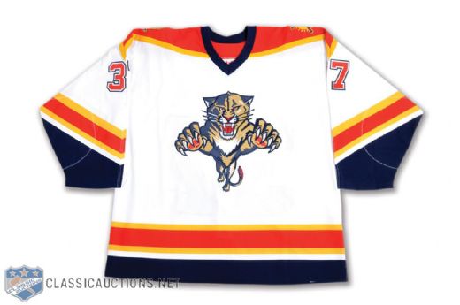 Petr Taticeks 2003-04 Florida Panthers Game-Issued Jersey with LOA