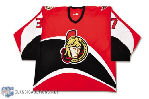 Yves Saraults 1998-99 Ottawa Senators Game-Worn Jersey