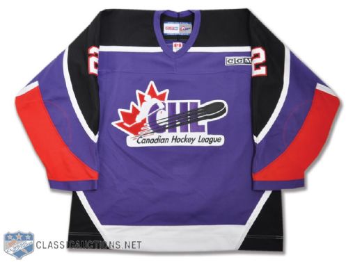 Roman Teslyuks 2003-04 CHL Top Prospects Game-Worn Jersey