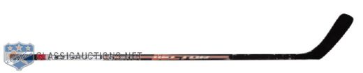 Jaromir Jagrs Mid-2000s New York Rangers CCM Vector Game-Used Stick