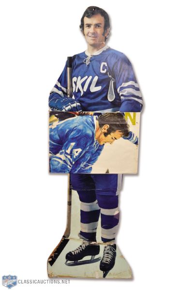 NHL Cardboard Stand-Up Collection of 7, Some with Signatures