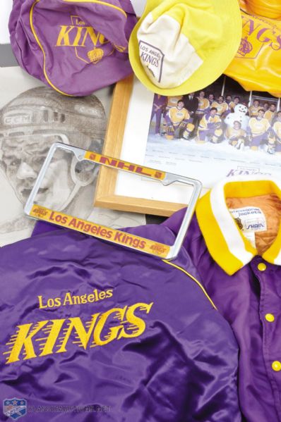 Marcel Dionnes Los Angeles Kings Jackets, Bags, and Other Miscellaneous