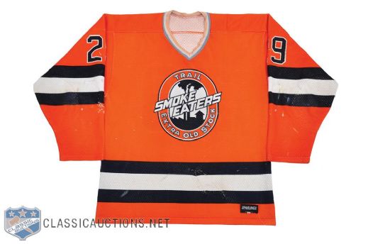 Trail Smoke Eaters BCJHL Mid-to-Late-1990s #29 Game-Worn Jersey 
