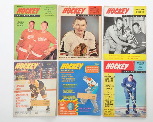 1958-79 Hockey Pictorial Magazine Collection of 86 