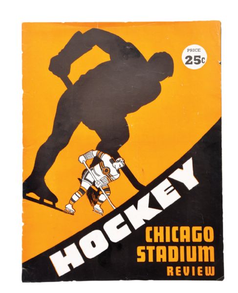 1948 NHL All-Star Game Program - The 2nd All-Star Game! 
