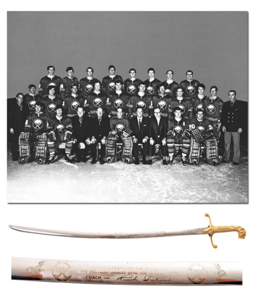 Buffalo Sabres 1970 Inaugural Season Limited-Edition Presentation Sword by Wilkinson (28”)