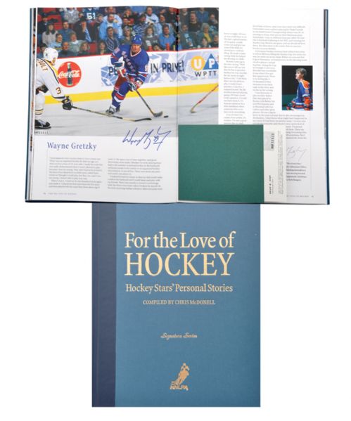 "For the Love of Hockey" Limited-Edition Autographed Signature Series Book