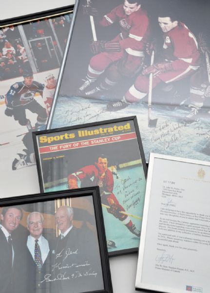 Dr. John Finleys Detroit Red Wings Autographs and Memorabilia Collection 