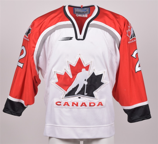 Sommer Wests 1998-99 Team Canada WNT - U22 Game-Worn Jersey with LOA