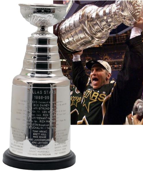 Dallas Stars 1998-99 Stanley Cup Championship Trophy (13”)