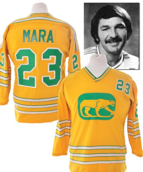 Peter Maras 1974-75 WHA Chicago Cougars Game-Worn Jersey