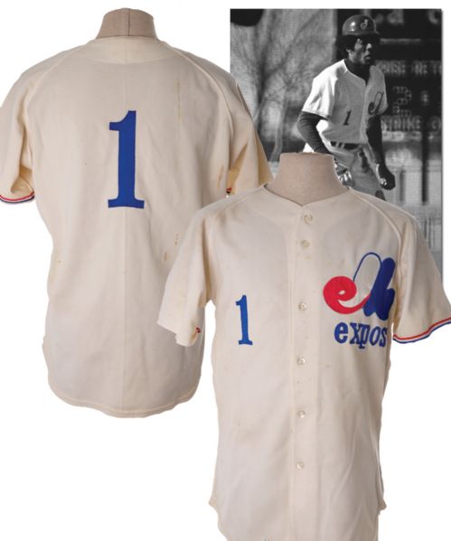 Willie Davis 1974 Montreal Expos Game-Worn Jersey