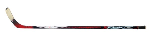 John Maddens Mid-2000s New Jersey Devils Reebok Game-Used Stick 