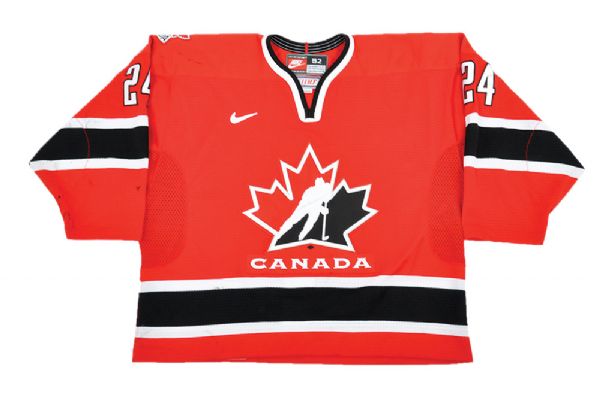 Kelly Bechards 2001-02 Team Canada WNT Game-Worn Jersey with LOA 