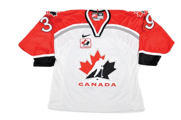 Amanda Benoits Early-2000s Team Canada WNT Game-Worn Jersey with LOA 