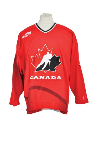 Rob Zamuners 1997-98 Team Canada Game-Worn Jersey with LOA 