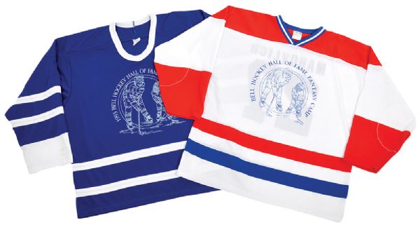 Frank Mahovlichs Hockey Hall of Fame Fantasy Camp Game-Worn Jerseys 