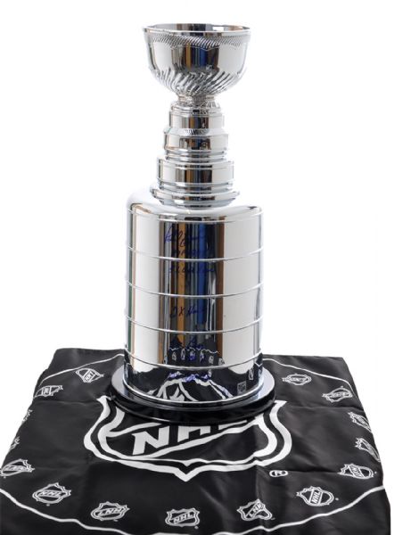 Phil Esposito Signed Limited-Edition Huge Stanley Cup Replica with Special Inscriptions